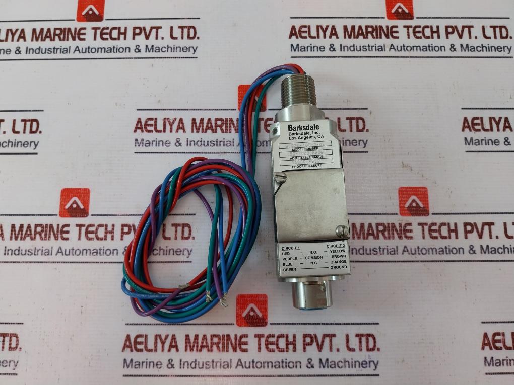 BARKSDALE 9692X-1CC-2-02 PRESSURE SWITCH