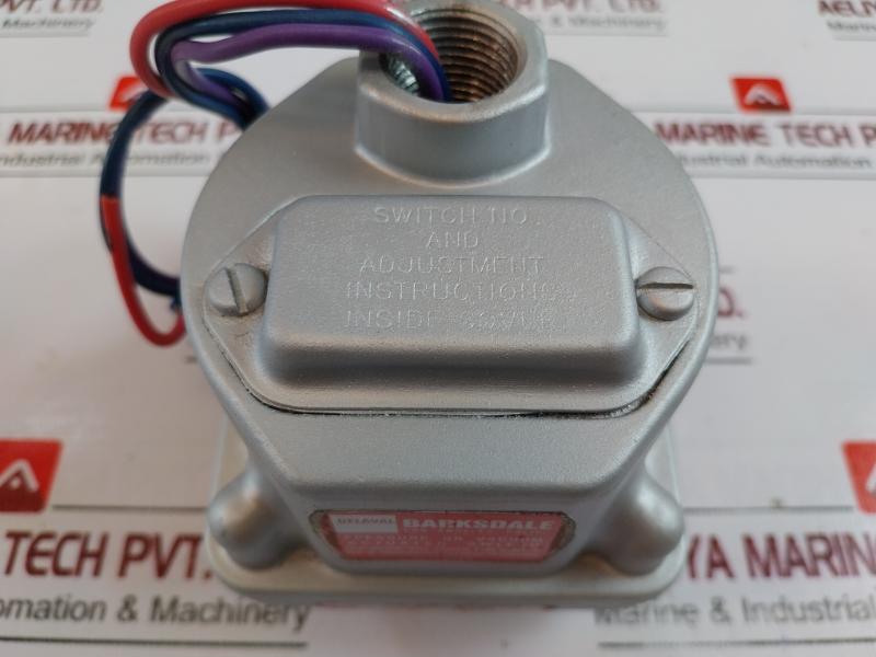 Barksdale D1h-h18 Diaphragm Switch 0.1-18 Psi Adjustable Range 4-18.psi