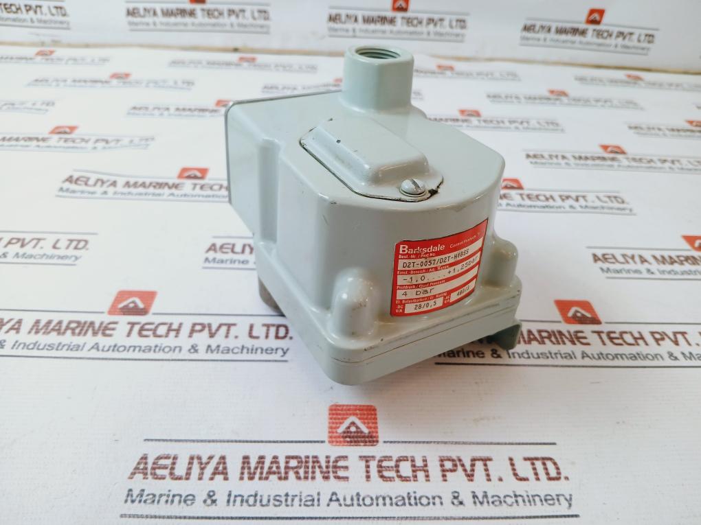 Barksdale D2T-0057/ D2T-H18SS Pressure Switch