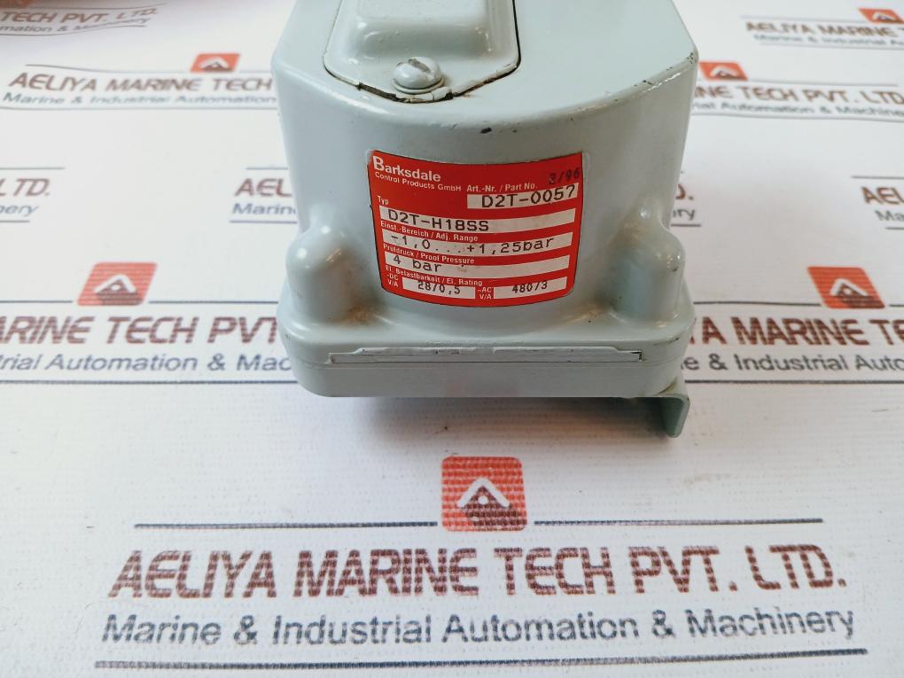 Barksdale D2T-H18SS Pressure Switch D2T-0057