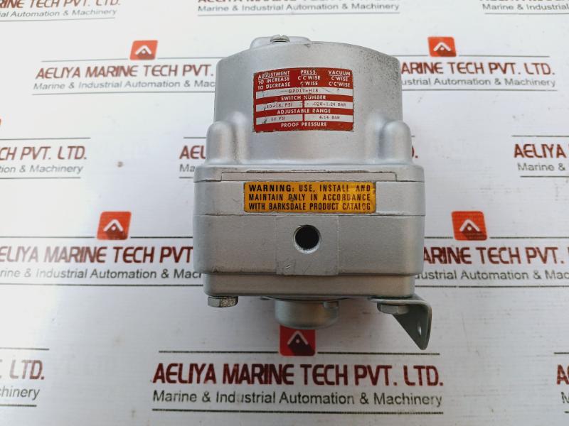 Barksdale Dpd1T-h18 Diaphragm Differential Switch 0.40-18 Psi 60 Psi