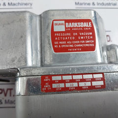 Barksdale DPD1T-H18 Diaphragm Differential Switch 60 PSI 4.14 Bar