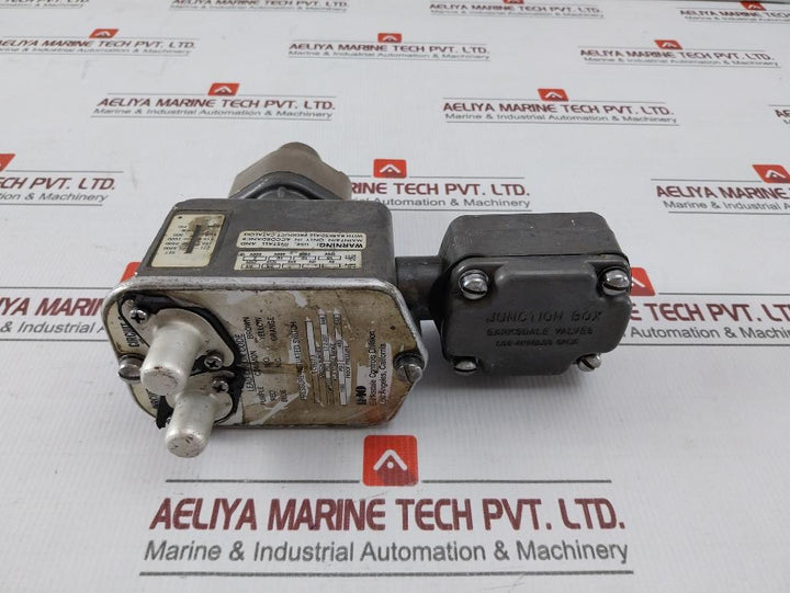 Barksdale C9622-3 Pressure Actuated Switch