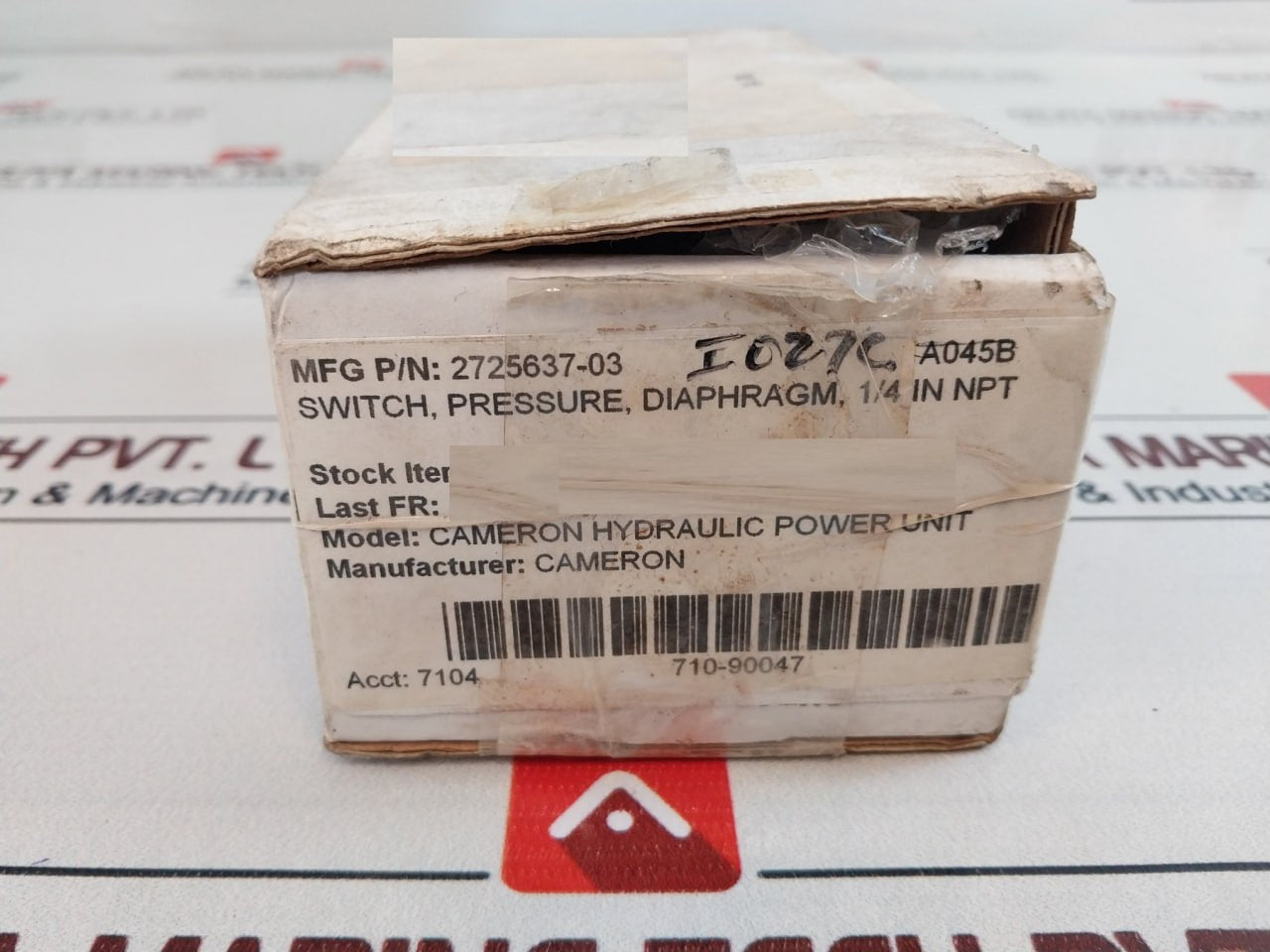 Barksdale T96211-bb5Ss-t2 96211 Compact Pressure Switch 1000 Psi 6.9 Mpa