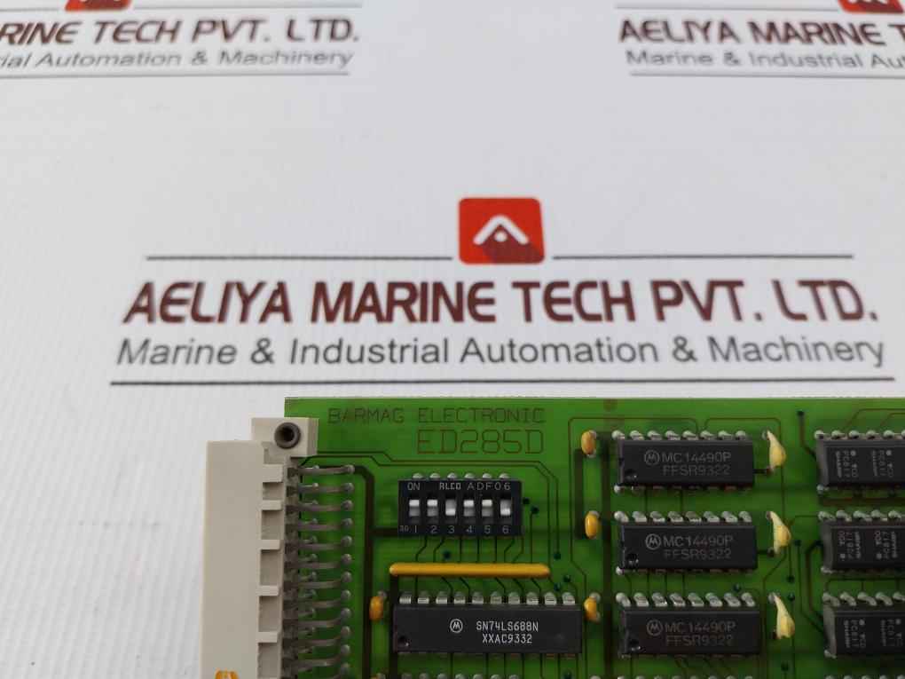 Barmag Electronic Ed285d Printed Circuit Board