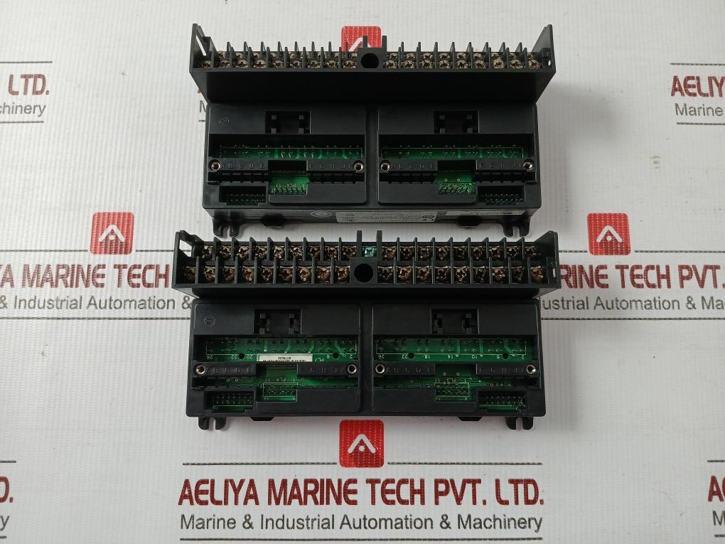 Barrier Terminal Block With Base Ic670Chs001Cag Ge Fanuc