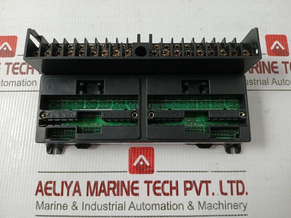 Barrier Terminal Block With Base Ic670Chs001Cag Ge Fanuc
