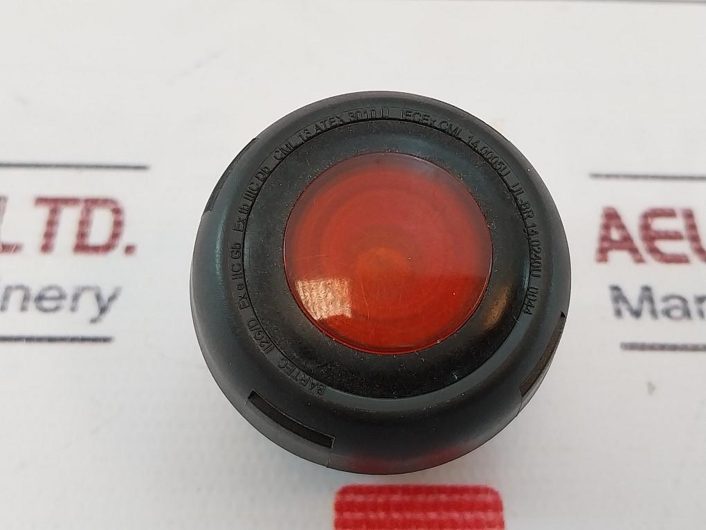 Bartec 05-0003-006500 Illuminated Push Button Red