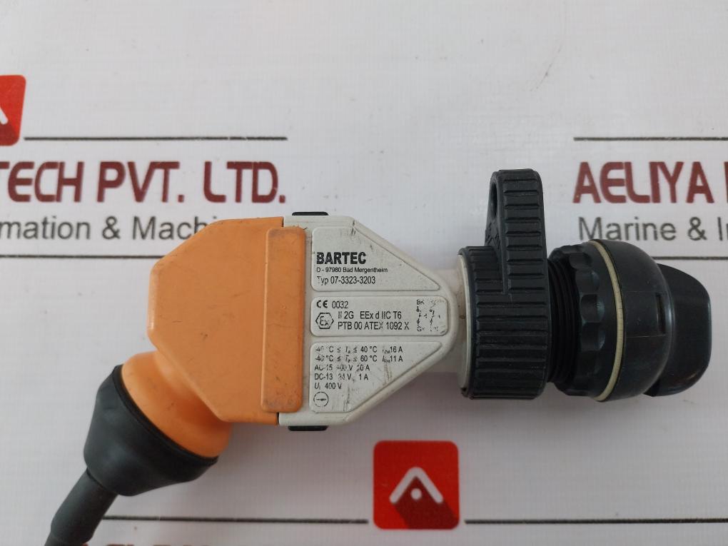 Bartec 07-3323-3203 Switch Module Ac-15 200V 10A Dc-13 24V 1A 400V