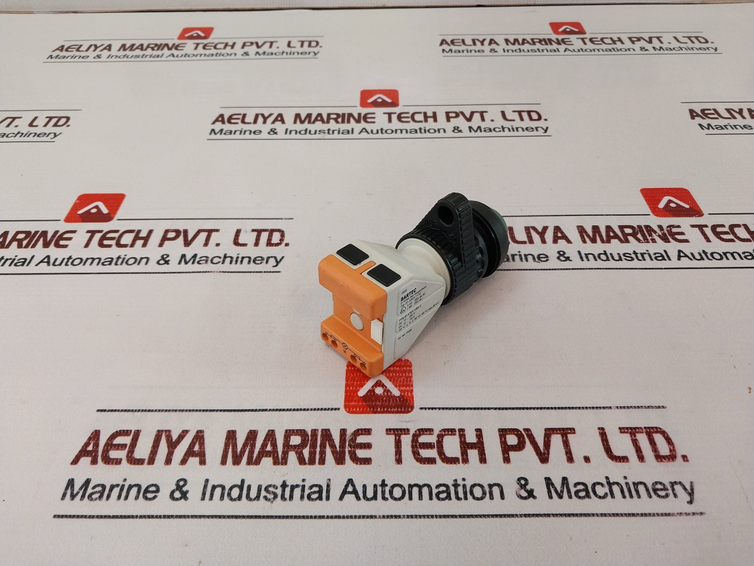 Bartec 07-3353-1110 Green Pushbutton Switch Ac 12-250V Dc 12-60V