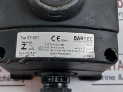 Bartec 07-351 Push Button Control Station 07-351