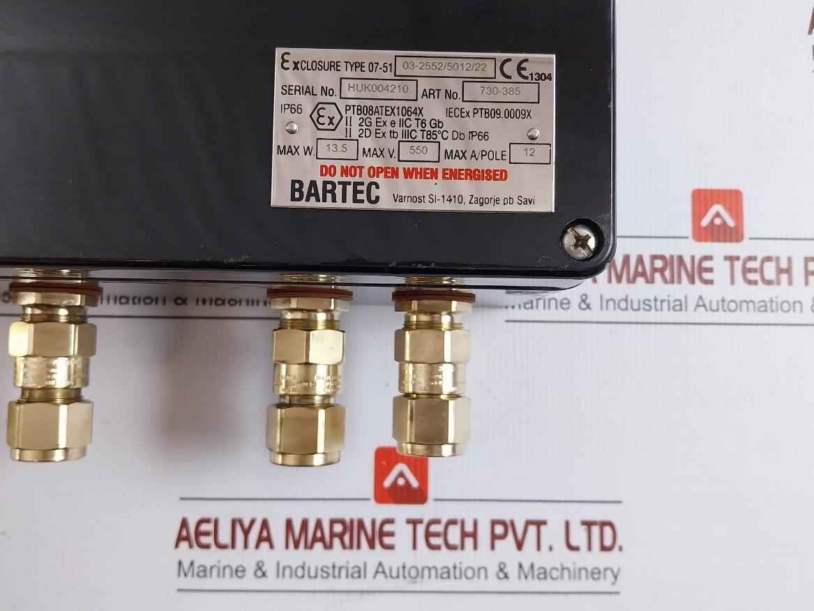 Bartec 07-51 03-2552/5012/22