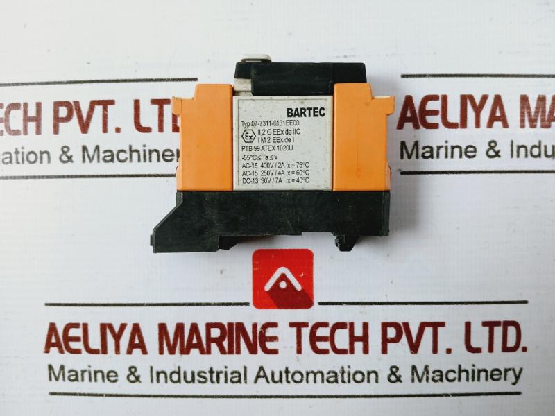 Bartec 07-7311-6131Ee00 Isolator Terminal Ip 30 Ac-15 400V/2A