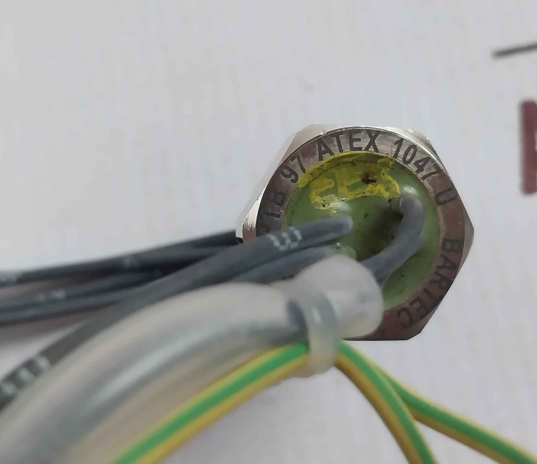 Bartec 1047 U Thermistor Temperature Sensor Eex D Ptb 97 Atex