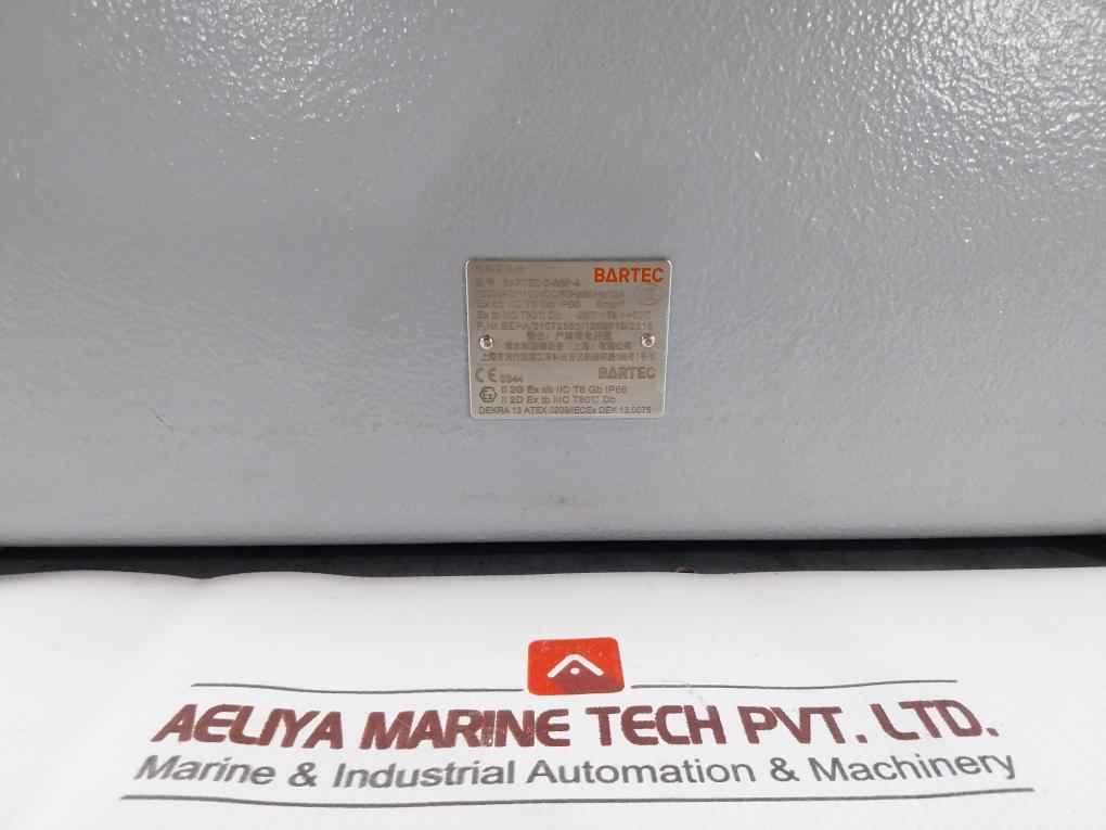 Bartec Gub 4 Explosion Proof Junction Box C-asp-4 Control Switchboard