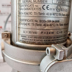 Bartec Otb-122/13 Open?Path Infrared Gas Detector 18-32Vdc 4 To 120 Metre