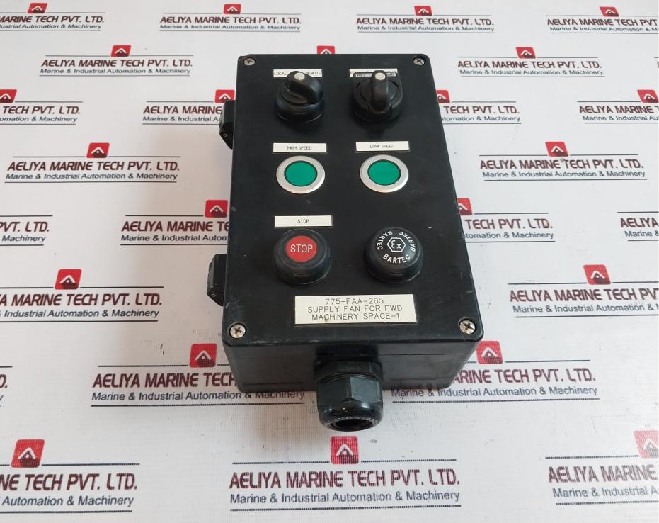 Bartec Varnost 07-5195-2601/6090 Supply Fan Controller For Generator Room