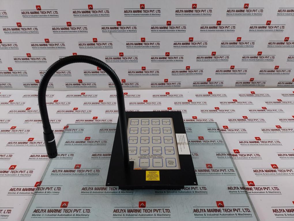 Bartec Vodec Dx3mc16 Intercom Master Control Panel 5vdc 2w – Aeliya ...