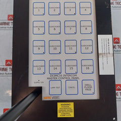 Bartec Vodec Dx3mc16 Intercom Master Control Panel 5vdc 2w