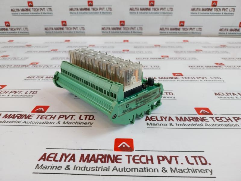 Basic Automation 030512 Relay Board 58D-24-1C Ba8-1