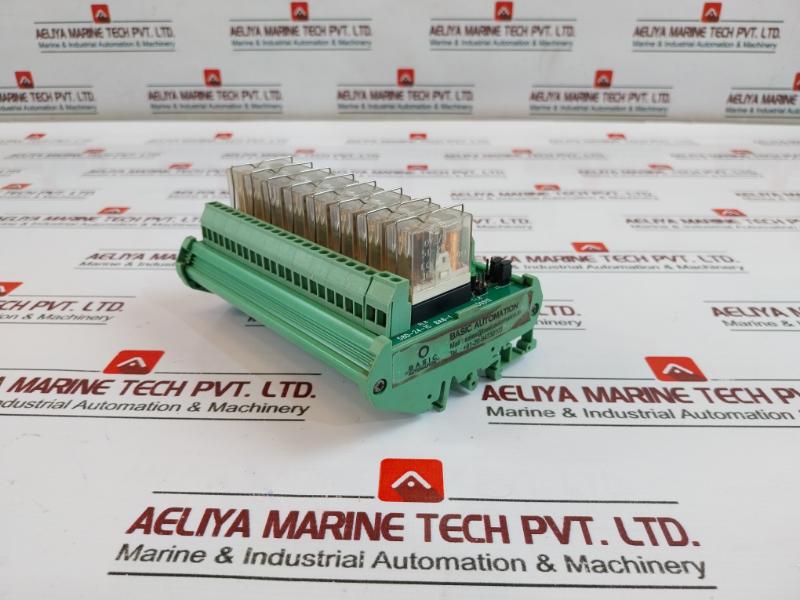 Basic Automation 030512 Relay Board 58d-24-1c Ba8-1