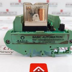 Basic Automation 030512 Relay Board 58D-24-1C Ba8-1
