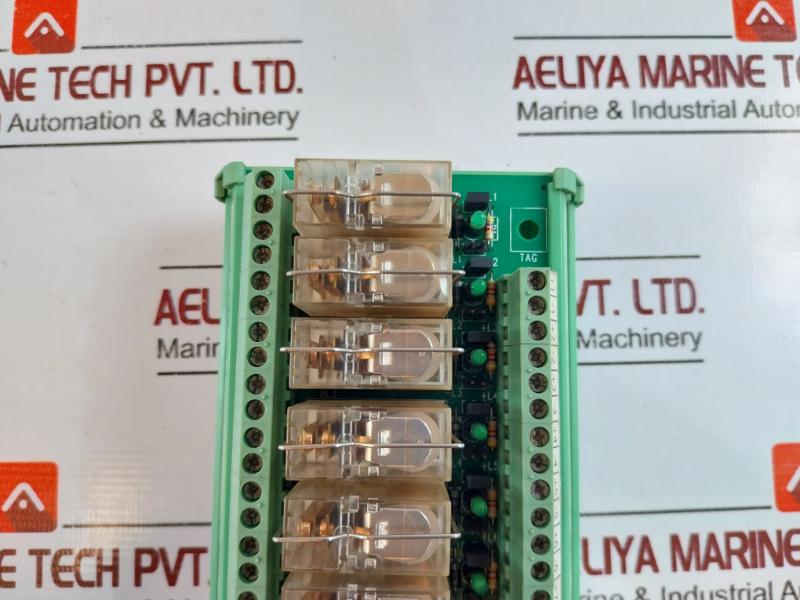 Basic Automation 030512 Relay Board 58D-24-1C Ba8-1