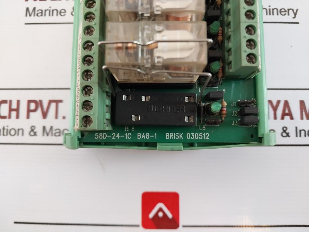 Basic Automation 58D-24-1C Relay Module 24V Dc Ba8-1