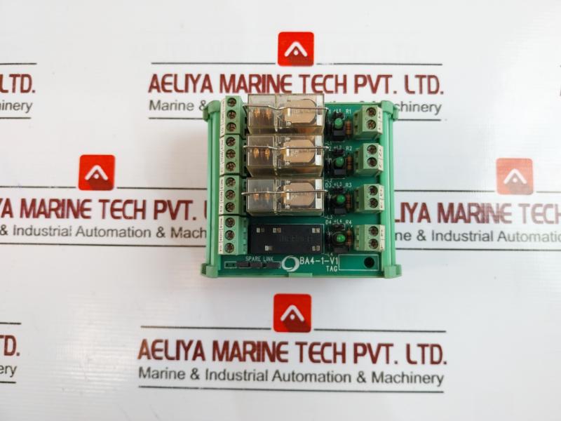 Basic Automation Ba4-1-v1 Relay Board Module