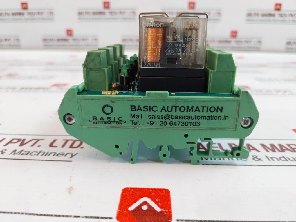 Basic Automation Ba4-1-v1 Relay Board Module 4K10/Be-014