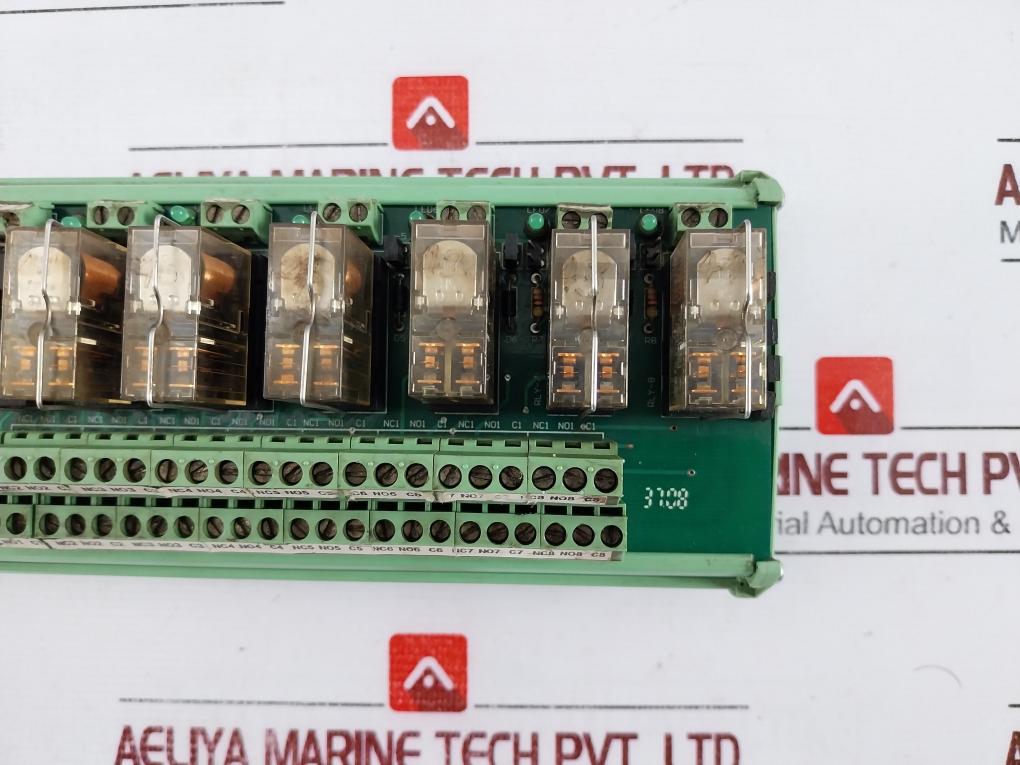 Basic Automation BA8-2 8 Channel Relay Module (6 Relays)