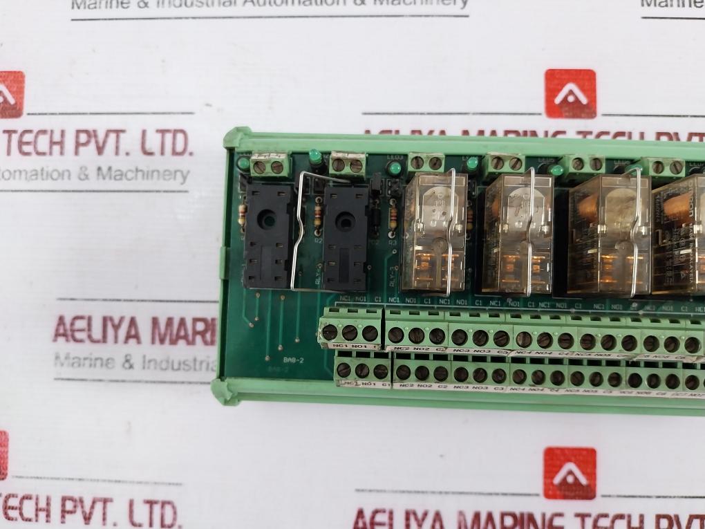 Basic Automation BA8-2 8 Channel Relay Module (6 Relays)