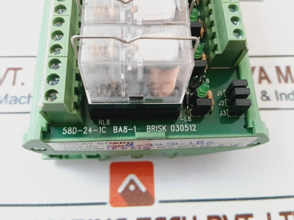 Basic BRM 8-24D-1B0 Relay Board