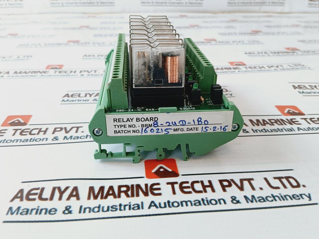 Basic BRM 8-24D-1B0 Relay Board