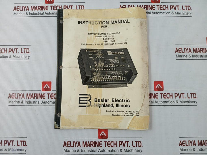 Basler Electric Ssr 125-12