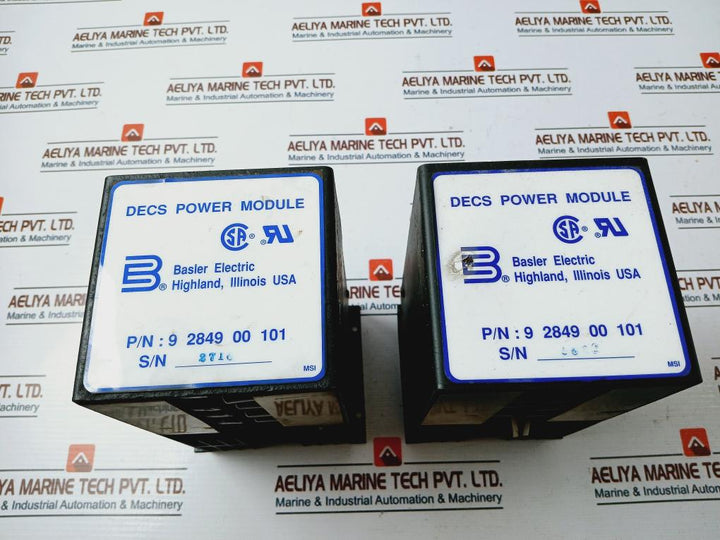 Basler Electric Decs Power Module 9 2849 00 101