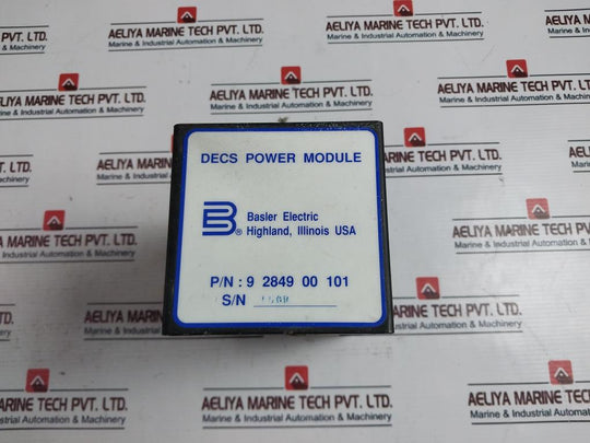 Basler Electric 9 2849 00 101 Desc Power Module