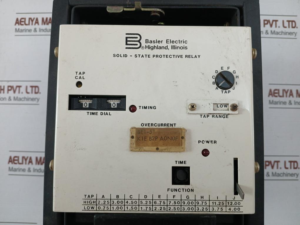 Basler Electric Be1-51 Solid State Protective Relay