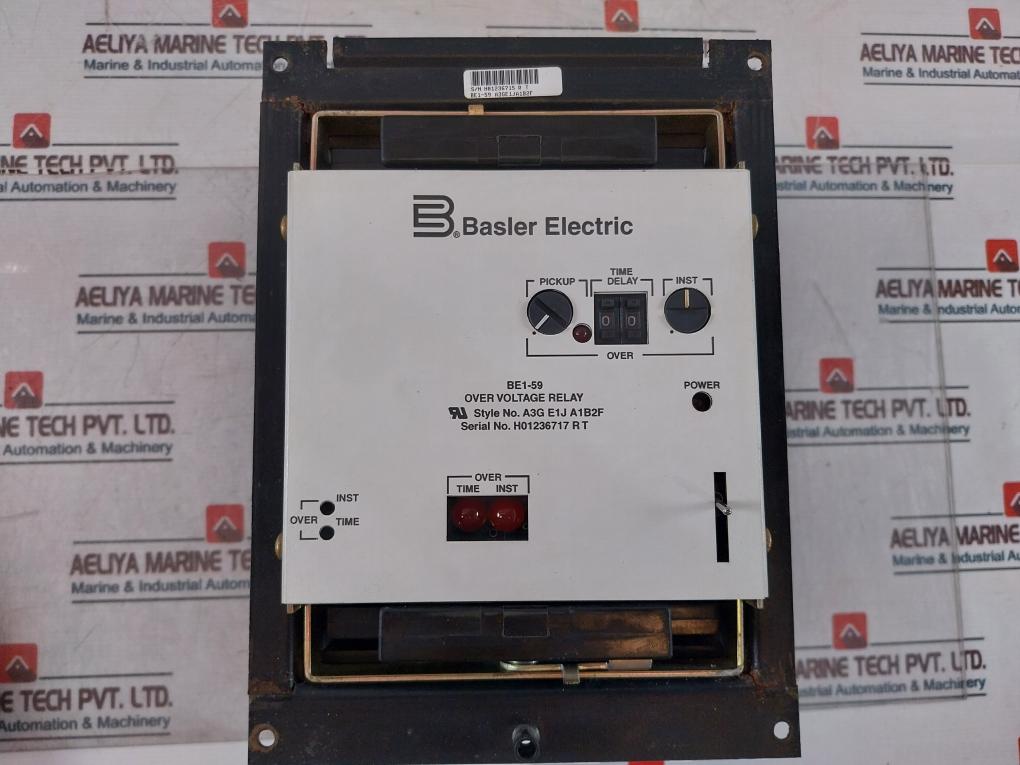 Basler Electric Be1-59 Over Voltage Relay