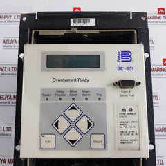 Basler Electric Be1-851 Overcurrent Relay Be1851 G3a1s10 48-125v