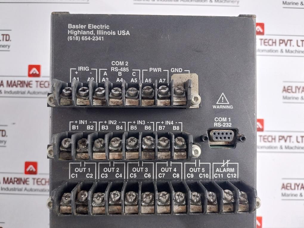 Basler Electric Be1-851 Overcurrent Relay Be1851 G3a1s10 48-125v