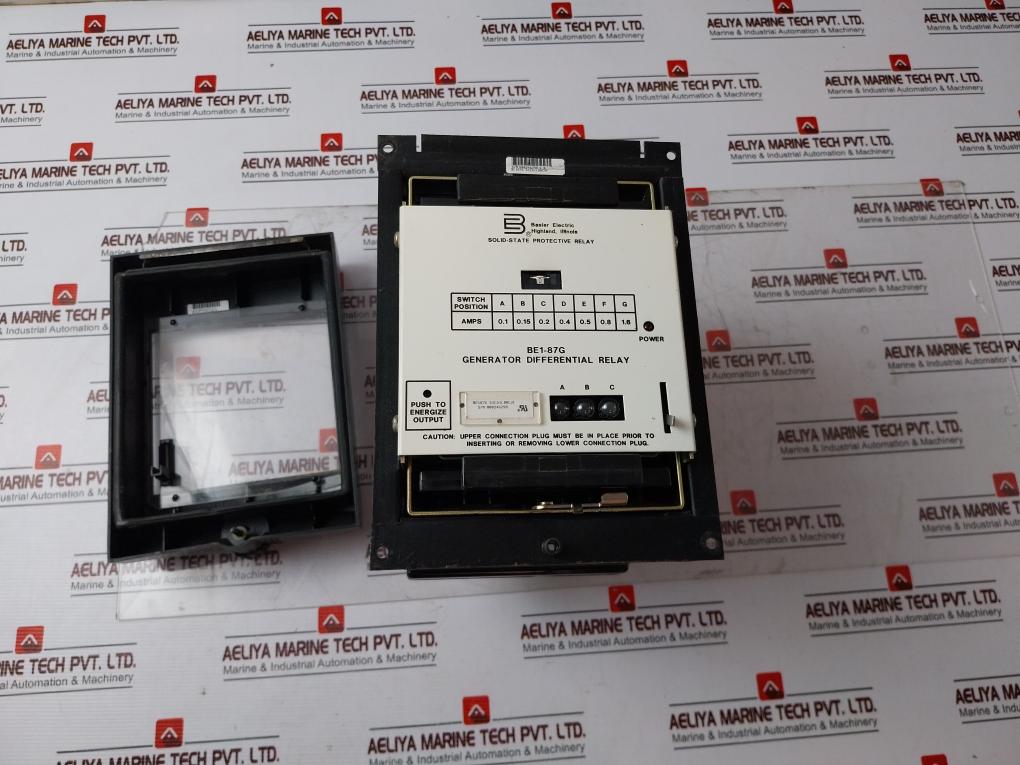 Basler Electric BE1-87G Generator Differential Relay 9 1708 18 100