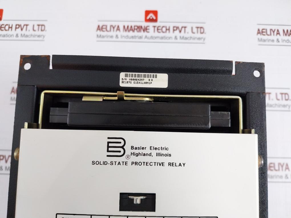 Be1-87G Solid-state Protective Relay Basler Electric