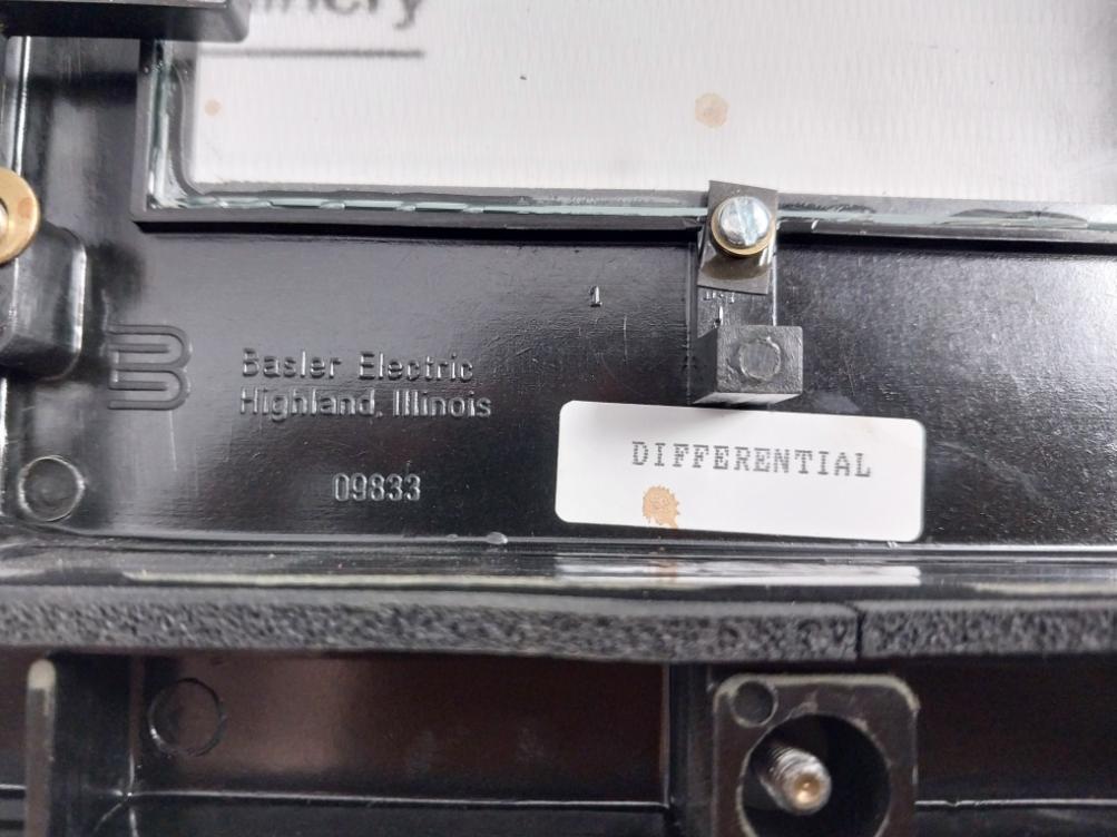 Basler Electric Be1-87G Generator Differential Relay 09833