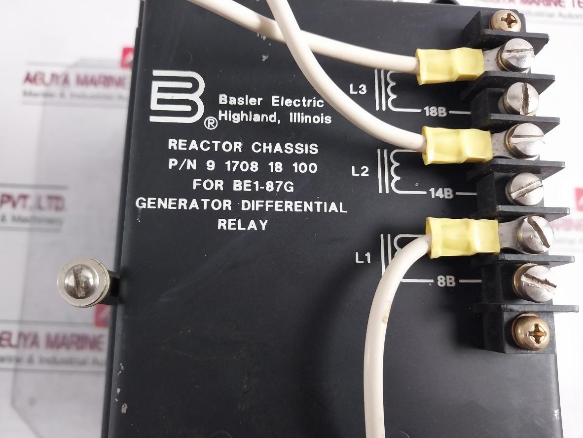 Basler Electric Be1-87G Generator Differential Relay 09833