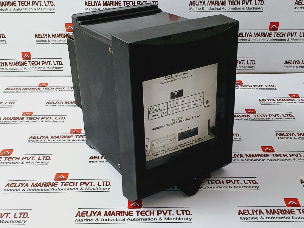 Basler Electric Be1-87g Generator Differential Relay