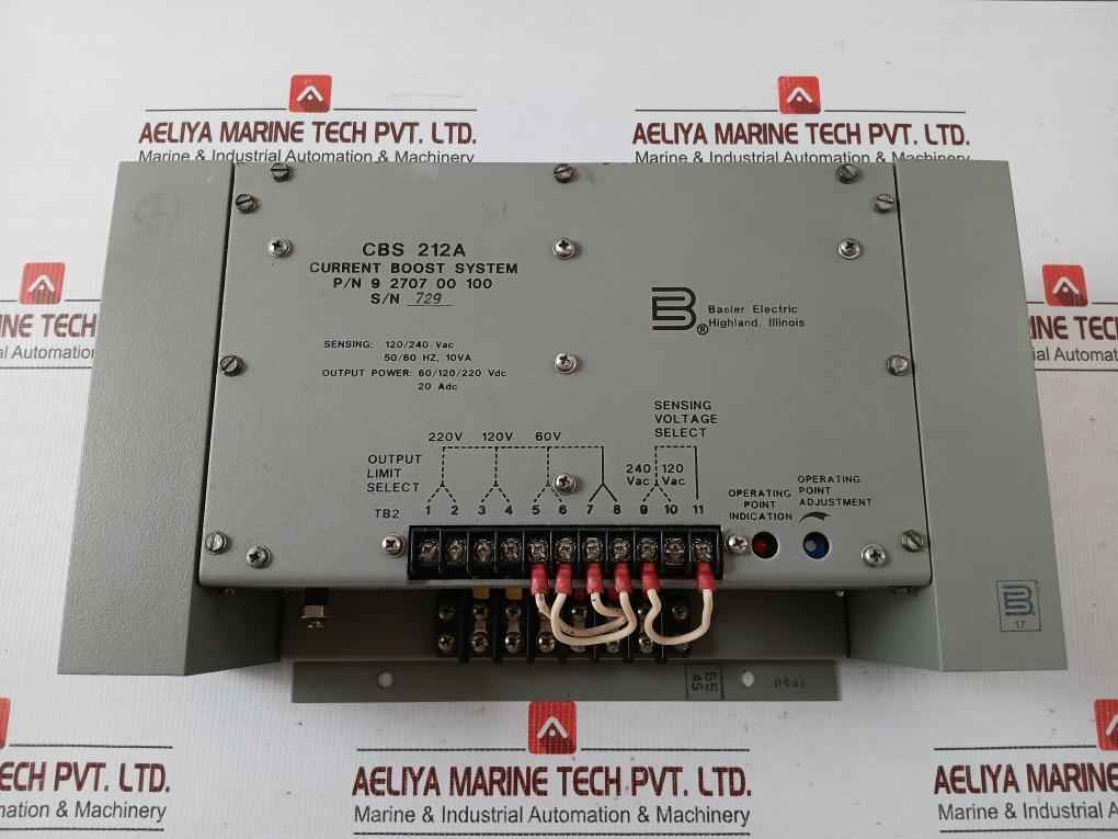 Basler Electric Cbs 212A