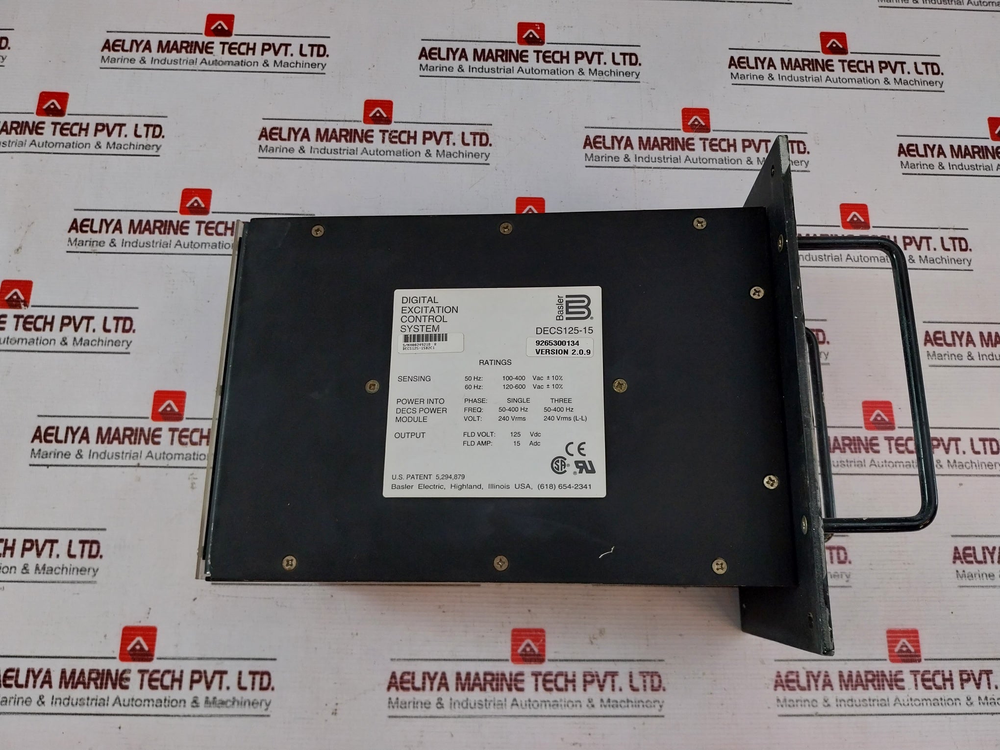 Basler Electric Decs125-15 Digital Excitation Control System,50-400 Hz