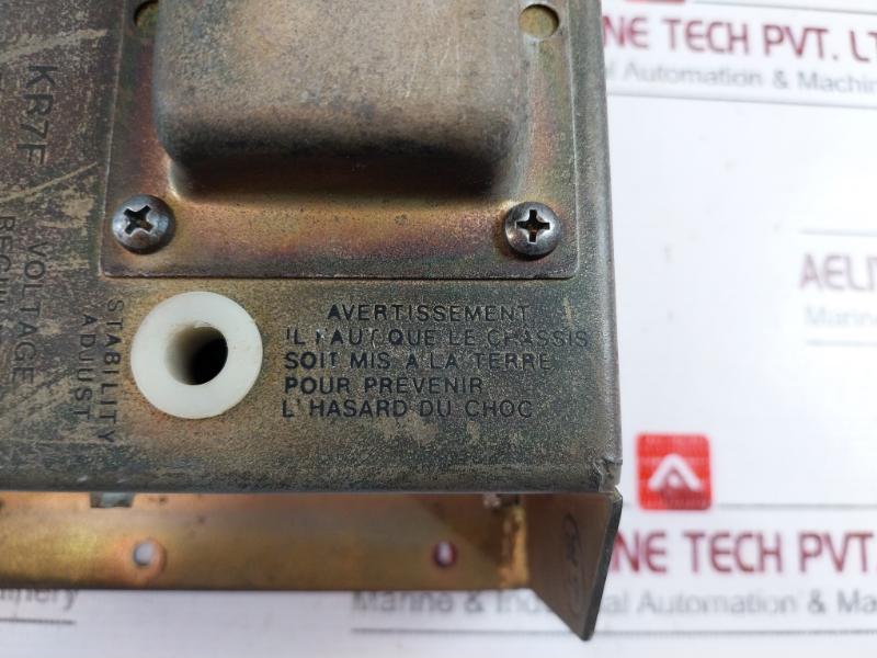 Basler Electric Kr7f Voltage Regulator 9116200100