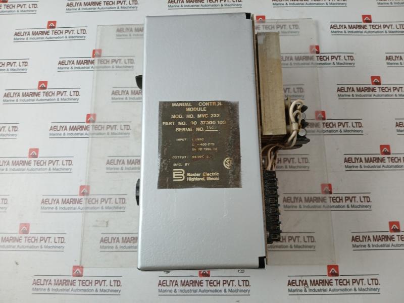 Basler Electric Mvc 232 Manual Control Module 60Vac 55Vdc 20A